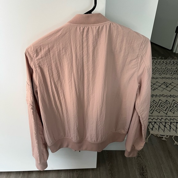 Zara lightweight pink bomber jacket - Picture 3 of 4